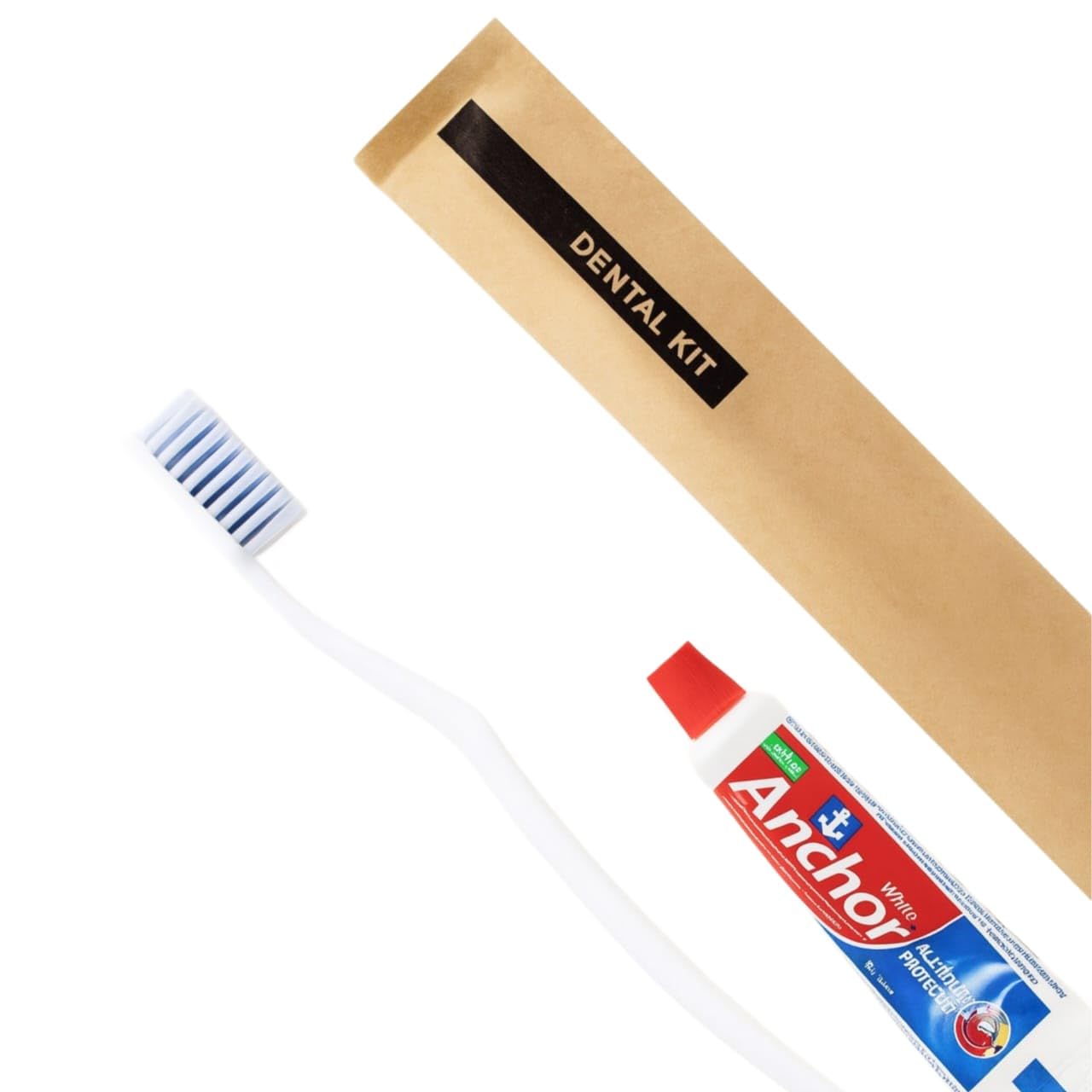 Appropriate Hotel Dental Kit (Pack of 25) | Eco-Friendly Biodegradable Kraft Pouches | Soft-Bristle Toothbrush & 8g Toothpaste | Premium Guest Amenities for Hotels, Resorts & Guest Houses-image-34