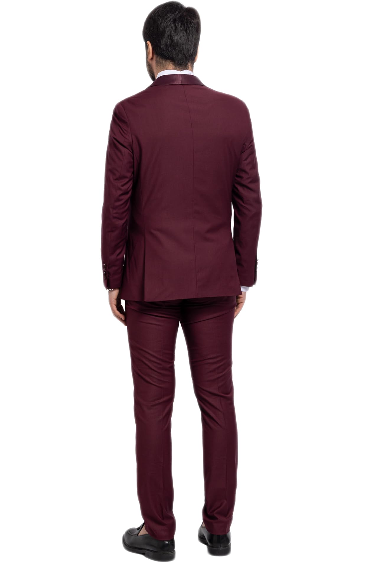 Smoking Uomo Sartoriale Completo Elegante Vestito Casual Cerimonia VEQUE