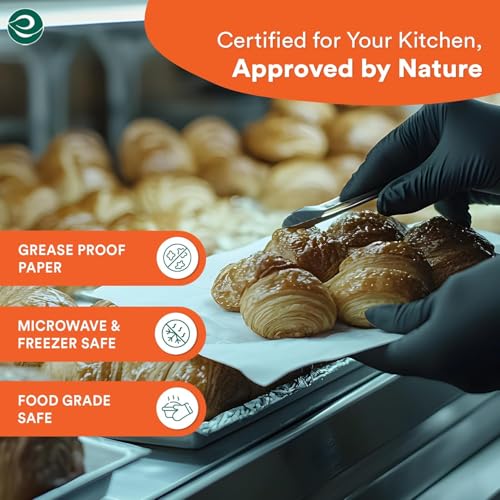 Image of ECO SOUL Baking Paper Sheets,100 Sheets - Pack of 2,Non-Stick Butter Paper