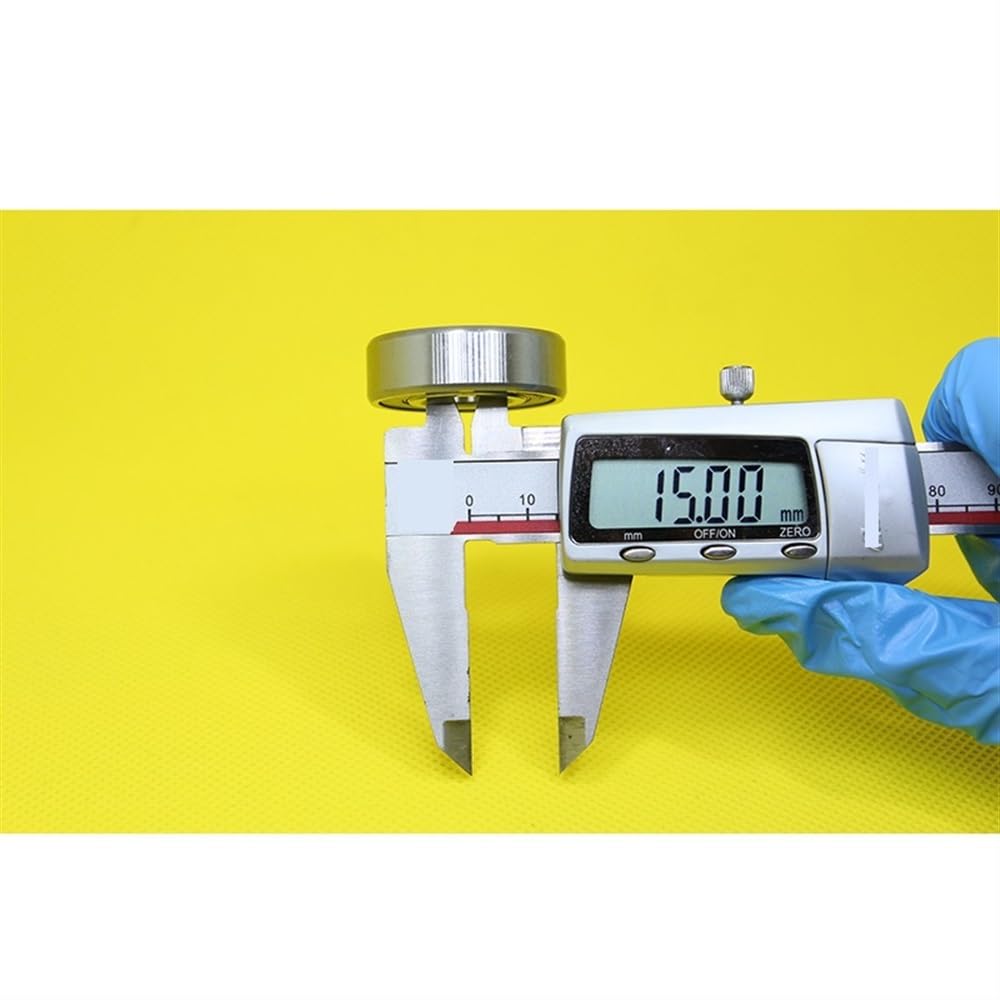 DUKUTS 6202-2RS Hybrid Ceramic Bearing 15 * 35 * 11 mm ABEC-1 (1 PC) Industry Motor Spindle 6202HC Hybrids Si3N4 Ball Bearings 3NC 6202RS