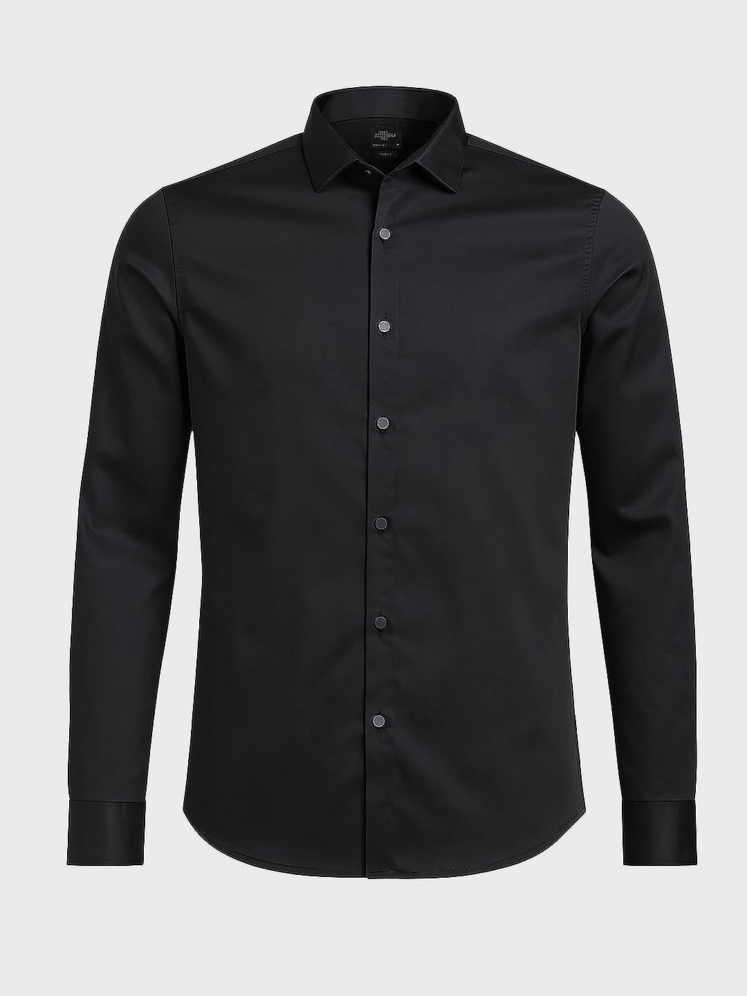 The Indian Garage Co Camicia da festa a maniche lunghe da uomo con colletto ritagliato