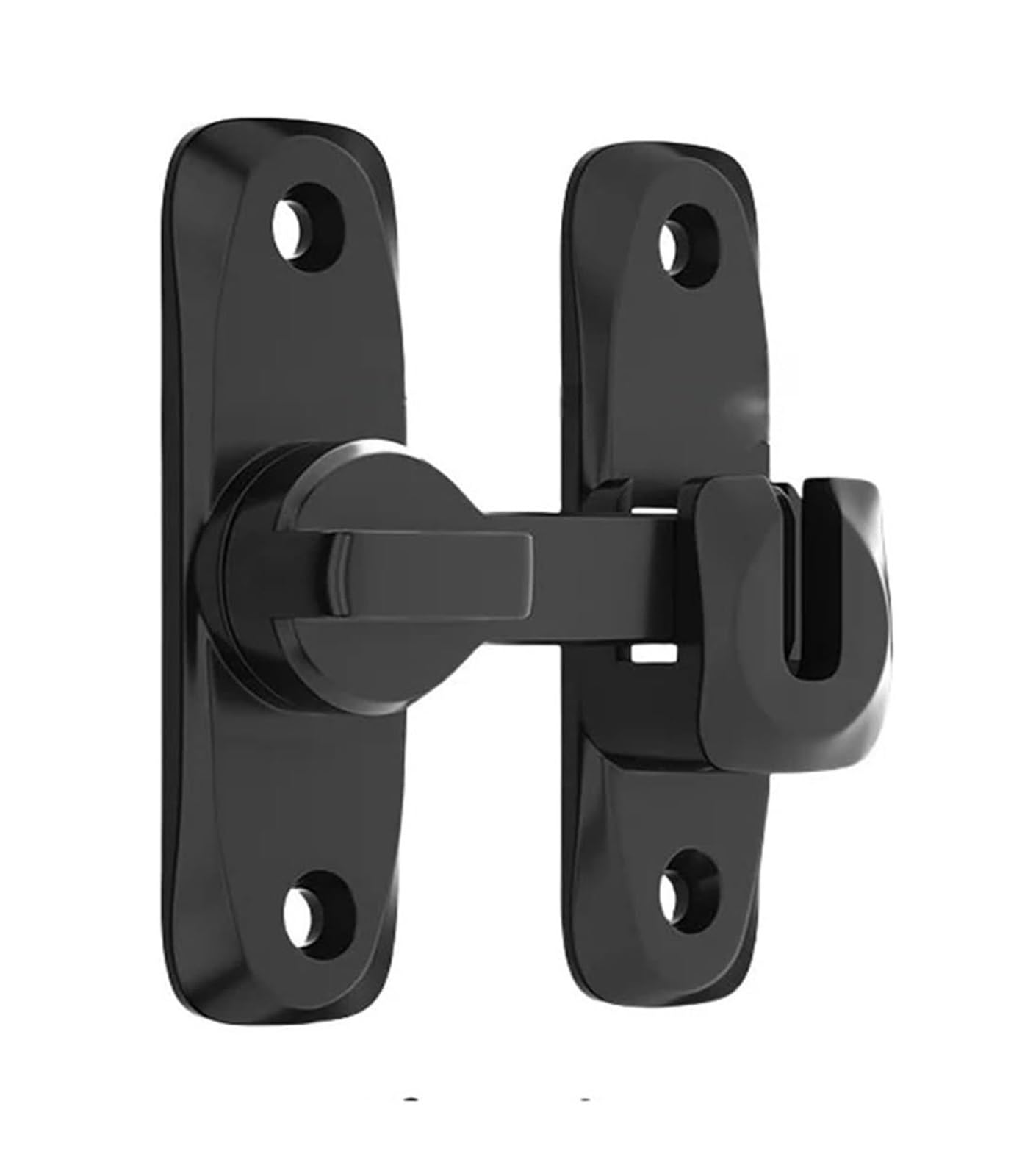 BPABDEITR Sliding Barn Latch 90-180 Flip Up Lock Multicolor Cabinets