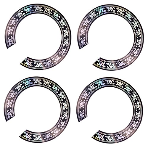 Perfeclan Fijnste 4X 38/39 inch akoestische gitaar geluid gat decals sticker gitaar onderdelen - Image 8