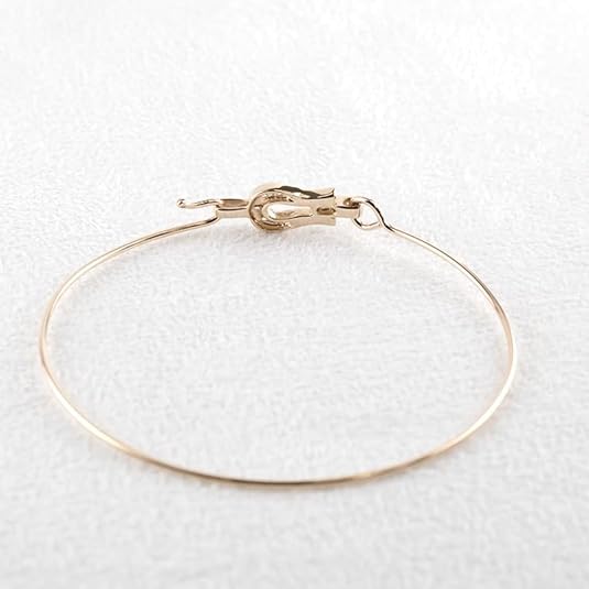 馬蹄 ブレスレット 18金 ピンク ゴールド ダイヤモンド レディース アクセサリー 2026年 午年 馬の蹄 - 画像 (4)