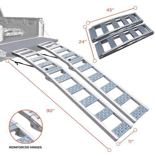 Rampas plegables para carga 90 pulgadas 2 piezas miniatura 2