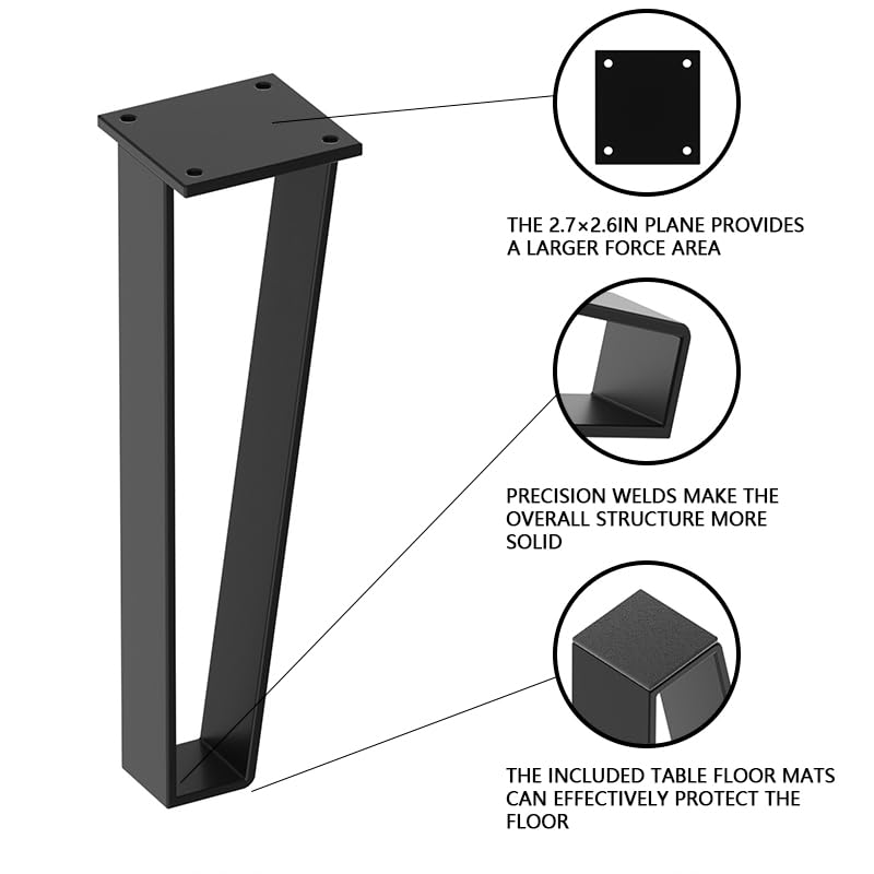 La Mejor review de Patas para mesas del mes. 15 Imagen adicional