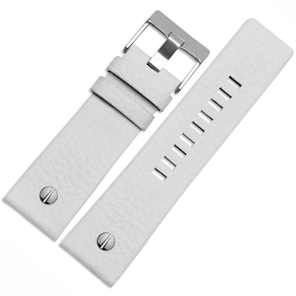 Finjin RCalfskin Leather Watch Band Suitable for Men's Diesel Watches