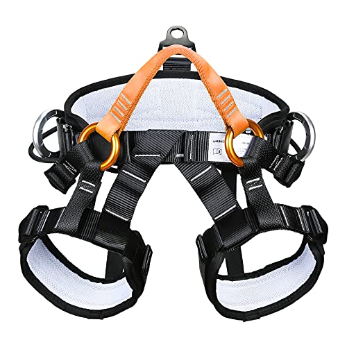 Wildken Mehrzweck Klettergurt Taille Hüfte Schutz Gürtel für Bergsteigen Baumklettern Cover
