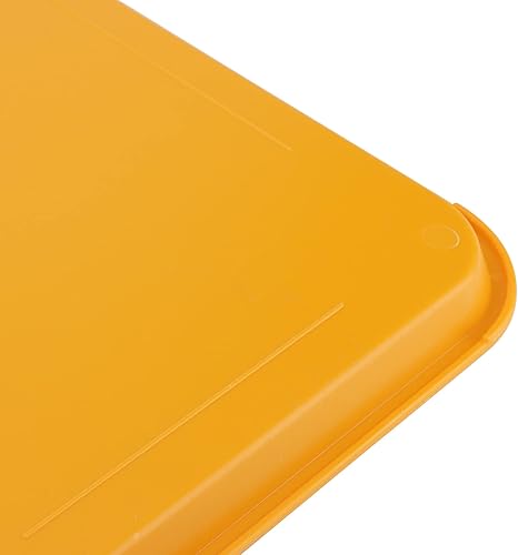 Miniatura 4 de LEXININ 9 bandejas de plástico de 16 x 12 pulgadas para servir comida rápida, juego de bandejas para servir restaurante, bandeja colorida para