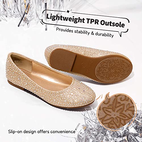 Dream Pairs Girls Mary Jane Ballerina Flat Shoes thumb #2