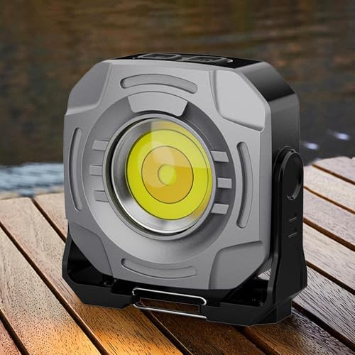 Lampe de travail rechargeable portable et étanche avec éclairage réglable - 5