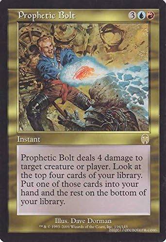 Amazon Co Jp マジック ザ ギャザリング 予言の稲妻 Prophetic Bolt レア 英語版 アポカリプス シングルカード Apc En116 R ホビー 通販