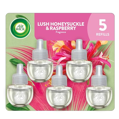 Air Wick Plug In Refills, Lush Honeysuckle & Raspberry, 5ct - image 1