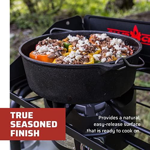 Camp Chef Classic 12 Dutch Oven - Cast Iron Dutch Oven Pot with Lid for Indoor & Outdoor Cooking - 12" Dutch Oven - 6 Quarts - Image 4