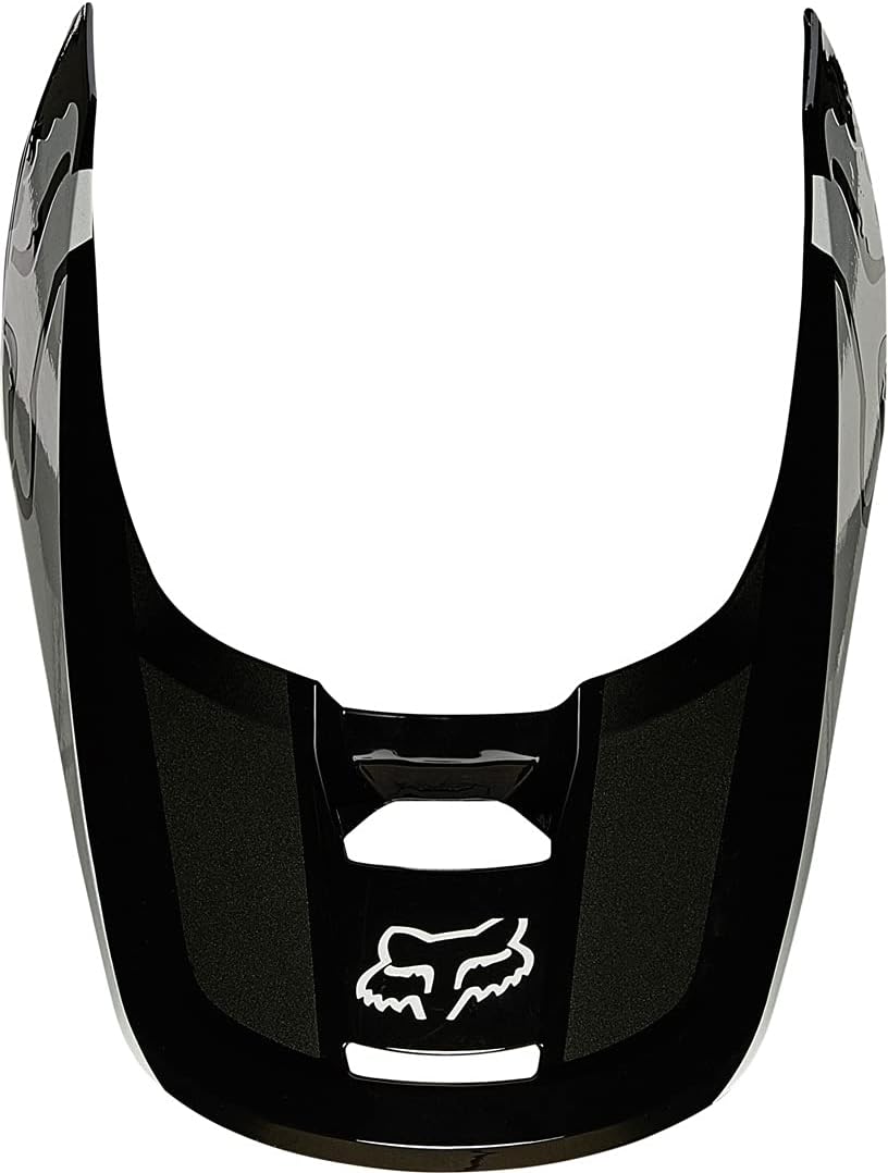 Fox Racing Mens V1 Helmet Visor,Black/White - REVN,Medium