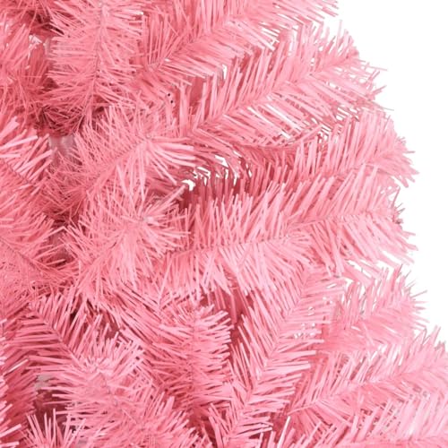 Árbol de Navidad rosa de 120 cm ideal para llenar de magia los rincones de tu hogar 5
