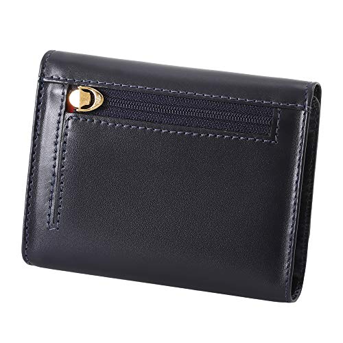 Carteira Feminina Couro Legítimo Porta Documentos e Cartões 252 (Marinho)