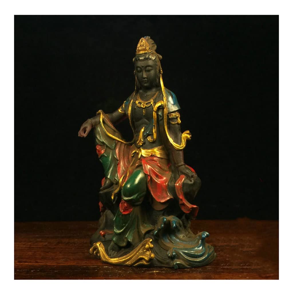 Statue de Bouddha Guanyin anti-stress pour décoration zen de maison