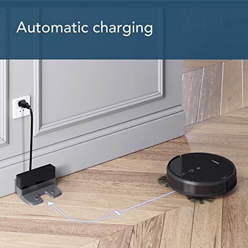 Image of ECOVACS DEEBOT 711S Robot Vacuum Cleaner with Smart Navi 2.0 Visual Mapping, Max Power Suction, Up to 130 Min Runtime, Hard Floors & Carpets, Pet Hair, App Controls, Self-Charging, Quiet, Black