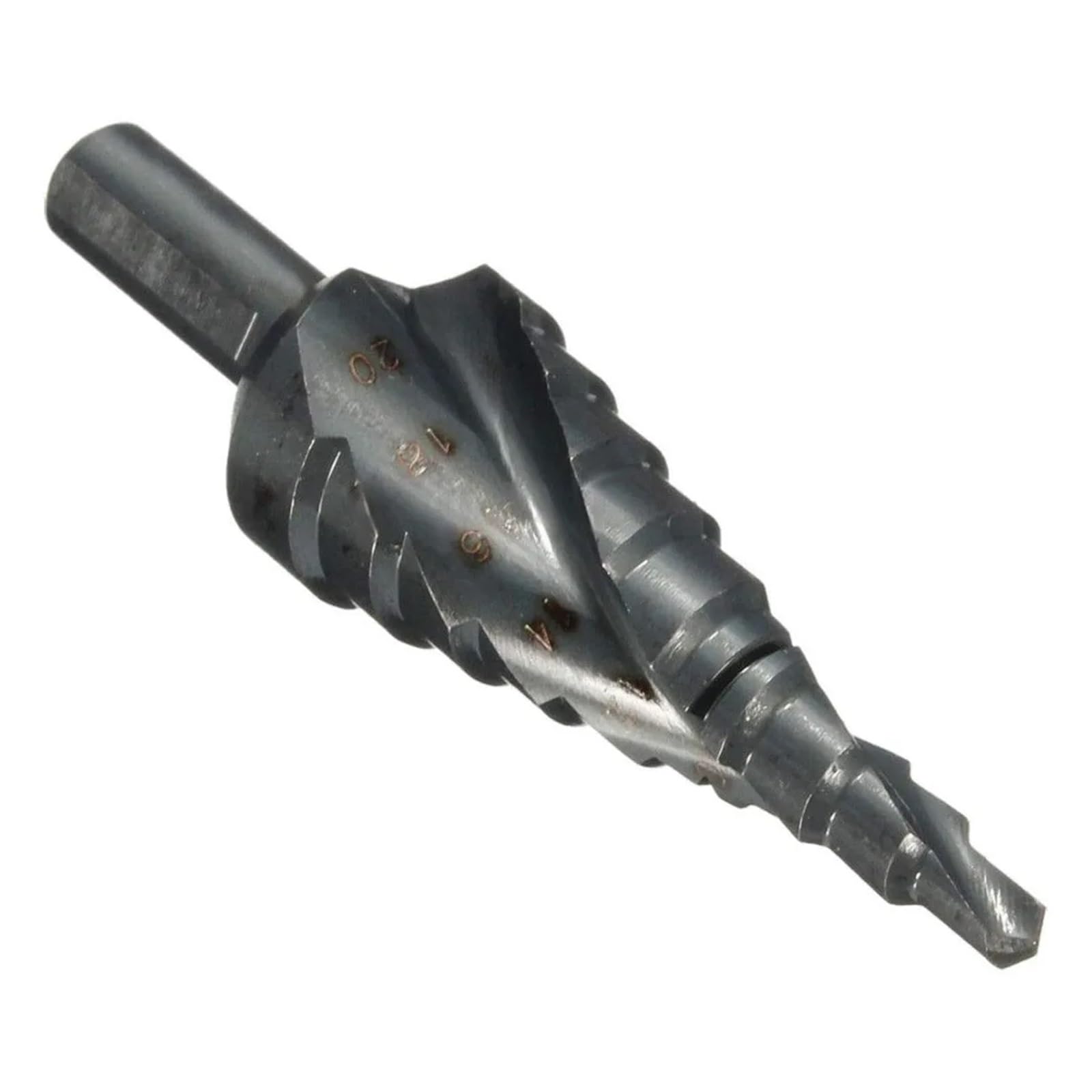 Broca escalonada ranurada en espiral, Brocas escalonadas de cobalto HSS, 3 uds., 4, 32MM, acero de alta velocidad