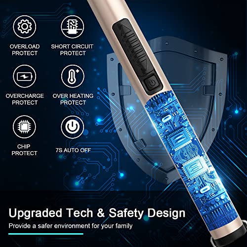 Encendedor eléctrico recargable USB con cuello flexible 360° miniatura 3