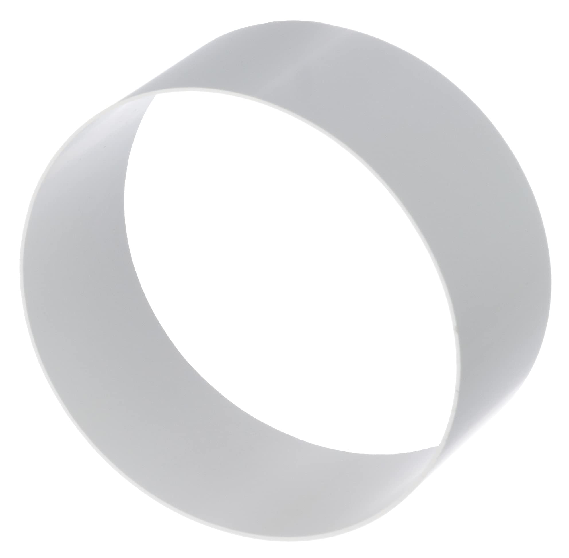 Lirast White Ø 125Mm / 5 Inch Coupling Connector For T-Piece, Bend, Reducer - Plastic Round Sleeve
