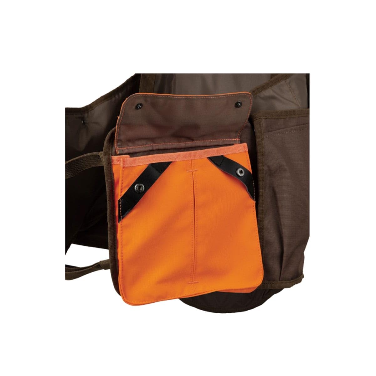 Beretta Outlander - Chaleco duradero resistente al agua con correa de caza para tierras altas con capacidad de carga frontal con bolsa de juego y soporte para bolsa de agua