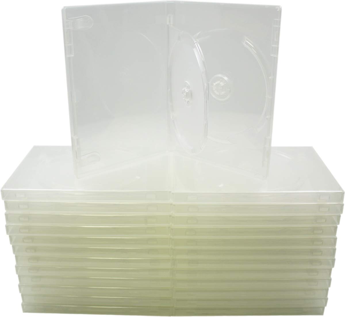 Amazon.com: Square Deal Online - DV2R14CLWT - DVD Cases - 2 Disc
