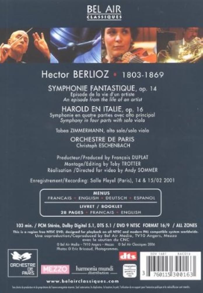 その他 Berlioz - Symphonies Fantastique Harold in Italy [DVD] [Import] bme6fzu 61qPs9vmRuL._UF1000,1000_QL80_.jpg
