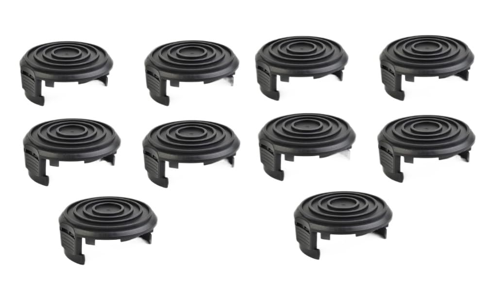 StarRing 2/5/10PCS Trimmer Spool Cover Replacement For McGregor GGT350G, GGT450G, GGT600G, MET3525, MET4530, MET6032 (10PCS)