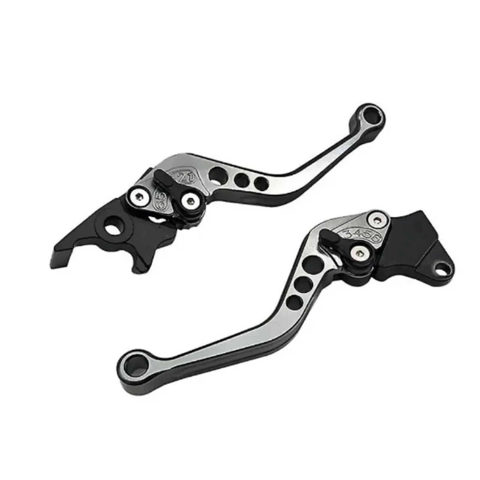 Abdktmnx Titanium Universal Motorcycle Clutch Brake Handle Drum Lever For Gy6 Motorbike Accessories Alloy Cnc Motorbike Handlebar Brake Handlebar Clutchs Brakes Levers