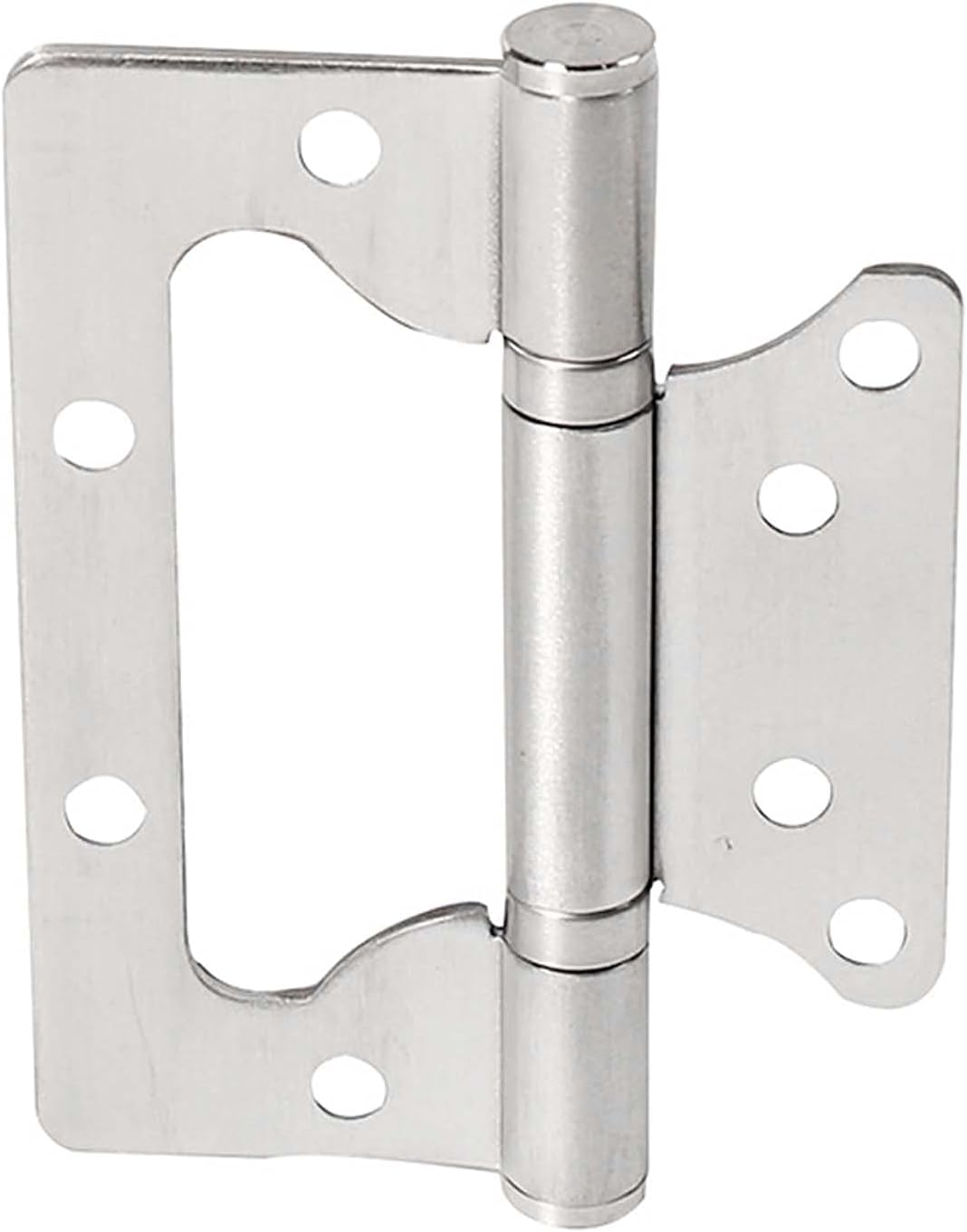 6Pack Door Hinge, 4 Inch Ball Bearing Hinges Stainless Steel Flush Hurl