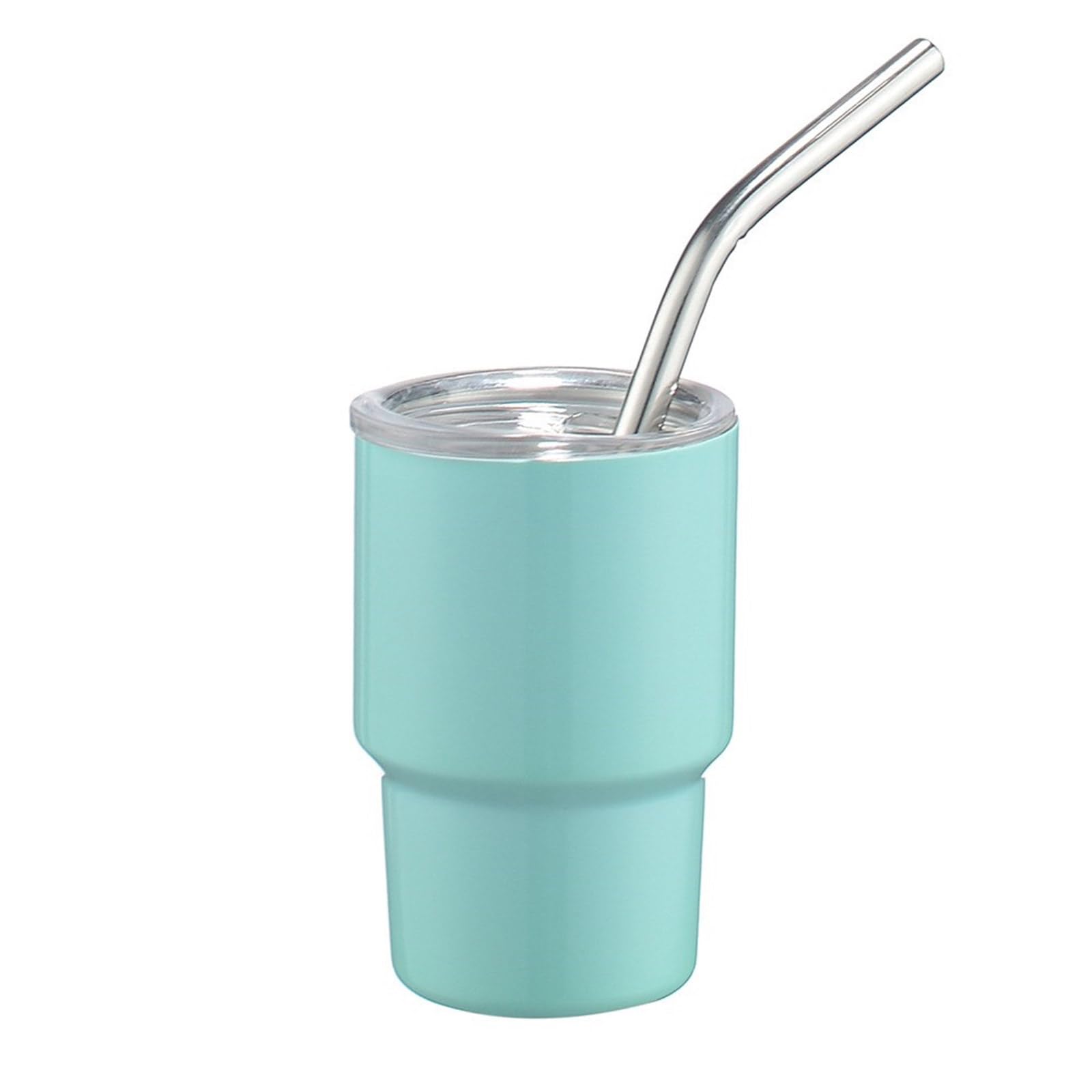 KATAZO Stainless Steel Car Cup Double Wall Insulated Travel Mug Tumblers with Straw Lid Portable Drinkware