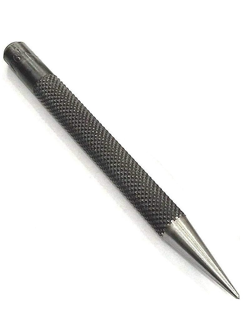 AD International Set of 5 Pcs Round Head Center Punch Imperial Standard Hard Metal-Wood Working Hand Tools