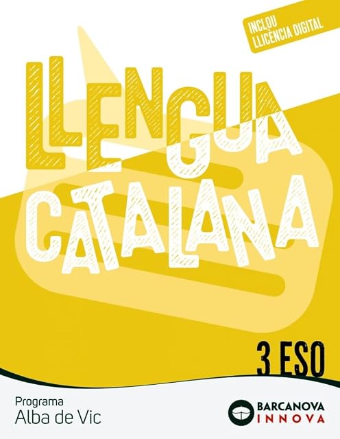 Portada de Alba de Vic 3º ESO. Llengua Catalana Innova 2