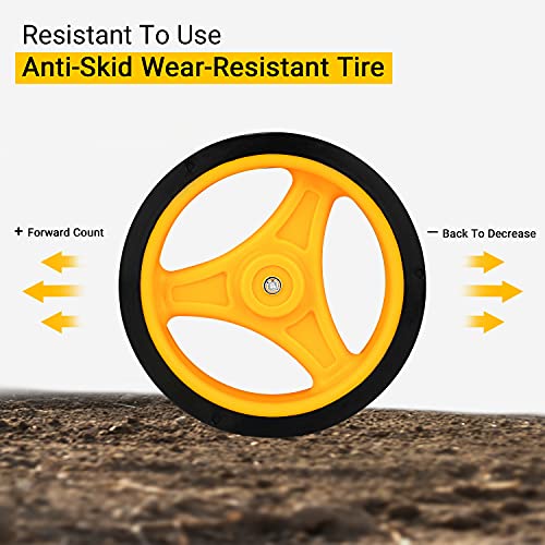 Dekopro Measuring Wheel, Measures Up To 99,999 Ft Compact Wheel With Carrying Bag,4-Inch #TOP3