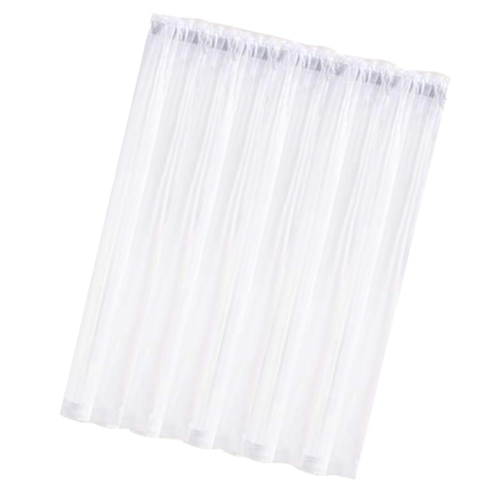 Tsophreniq Short Sheer Curtains for Kitchen Bedroom Valance Tulle Drapes Embroidered Lace White Voile Curtain Home Decoration Voile Curtains