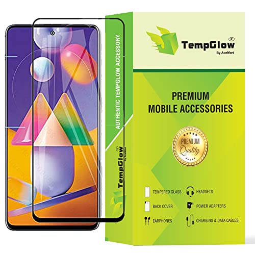 Image of Screen Protector for Samsung Galaxy M31s Tempered Glass Edge-to-Edge 6D Screen Guard With Installation Kit