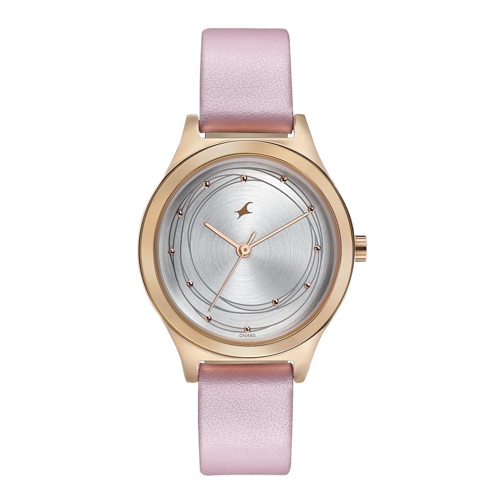 Fastrack Womens Analog White Dial Pink Band Leather Watch (B0BSFS9GY9) Amazon Price History, Amazon Price Tracker