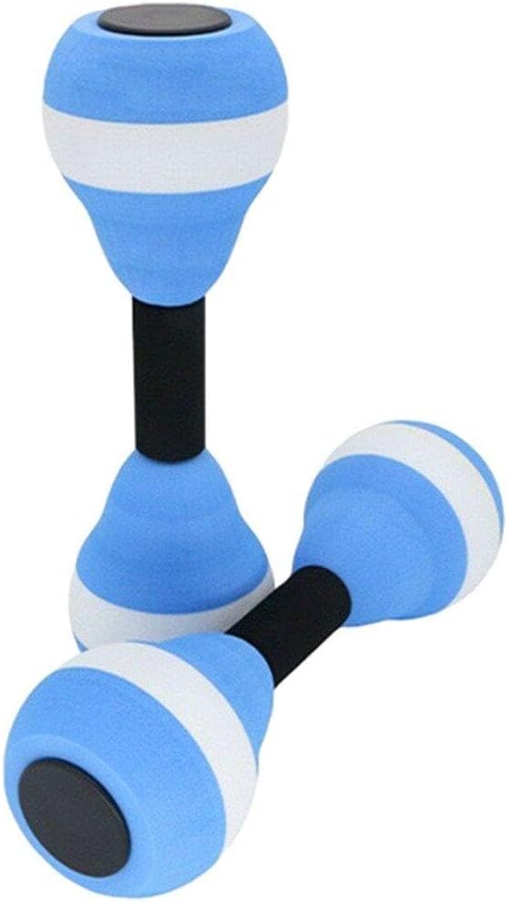 Glixoft 2pcs Aquatic Exercise Dumbbells Water Foam Dumbbells Aerobics Exercise Dumbbell Swimming Training Fitness Equipment for Weight Loss Glixoft 2pcs Aquatic Exercise Dumbbells Water Foam Dumbbells Aerobics Exercise Dumbbell Swimming Training Fitness Equipment for Weight Loss