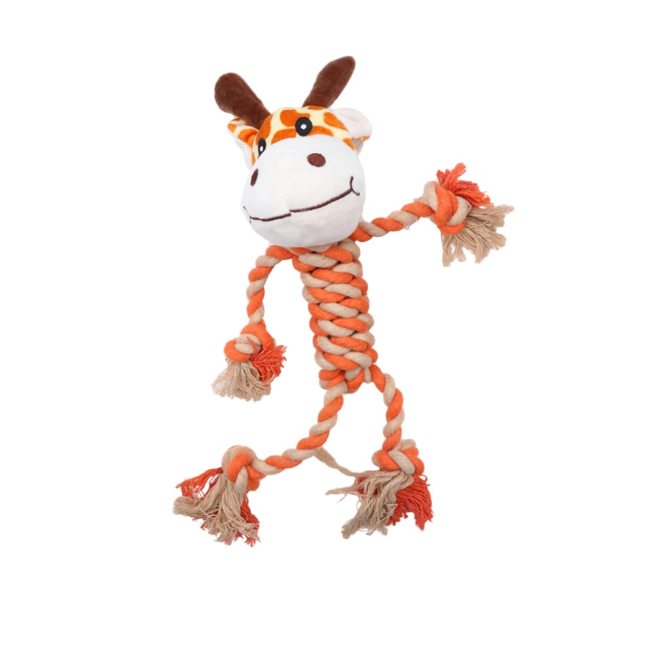 CIYODO Pet Toy Dog Cotton Rope Toy Fun Attractive for Chewing Grabbing Reducing Boredom