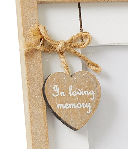 Rustikaler Holz-Fotorahmen für Haustiere, mit Herz-Verzierung, Portraitausrichtung – Bild 6