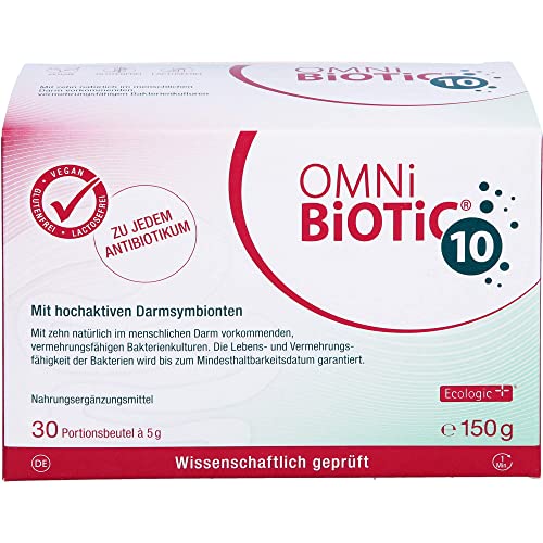  OMNi-BiOTiC 10 mit hochaktiven Darmsymbionten Portionsbeutel, 30 pz Sacchetti