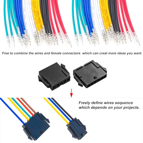 Conector Micro-Fit 3.0mm con cables pre-crimpados miniatura 7