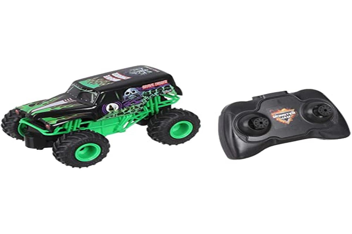 SPIN MASTER Coche Radio Control Grave Diggir RC Monster Jam 1/24, 130776