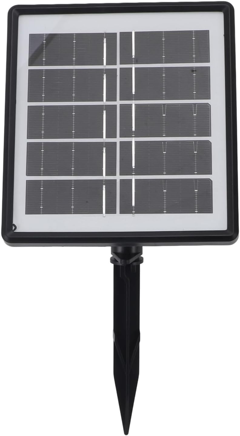 Pilipane Solar Automatic Drip Irrigation Kit System Smart DIY Solar Powered Watering System with Timer for Gardens Greenhouses Balconies Patios ABS PVC Material 15 Drip Arrows Included