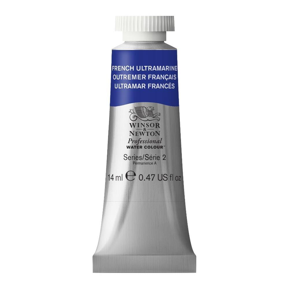 Winsor & Newton Professional Watercolor, 14ml (0.47-oz) Tube, French Ultramarine