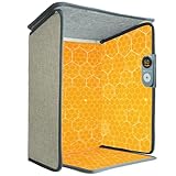 パネルヒーター デスク下 足元ヒーター【北国のこたつ ・2年品質保証】 フットウォーマー 省エネ 10秒速暖 5段階温度調節 9段階切タイマー 転倒オフ 寒さ対策 底面発熱 天板付き 日本仕様 暖房器具 受験勉強 オフィスに最適 足温器 (ゆったり5面式)