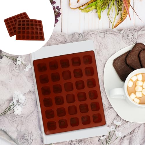 Molde de silicona para cubitos de hielo letras pack 2 miniatura 5