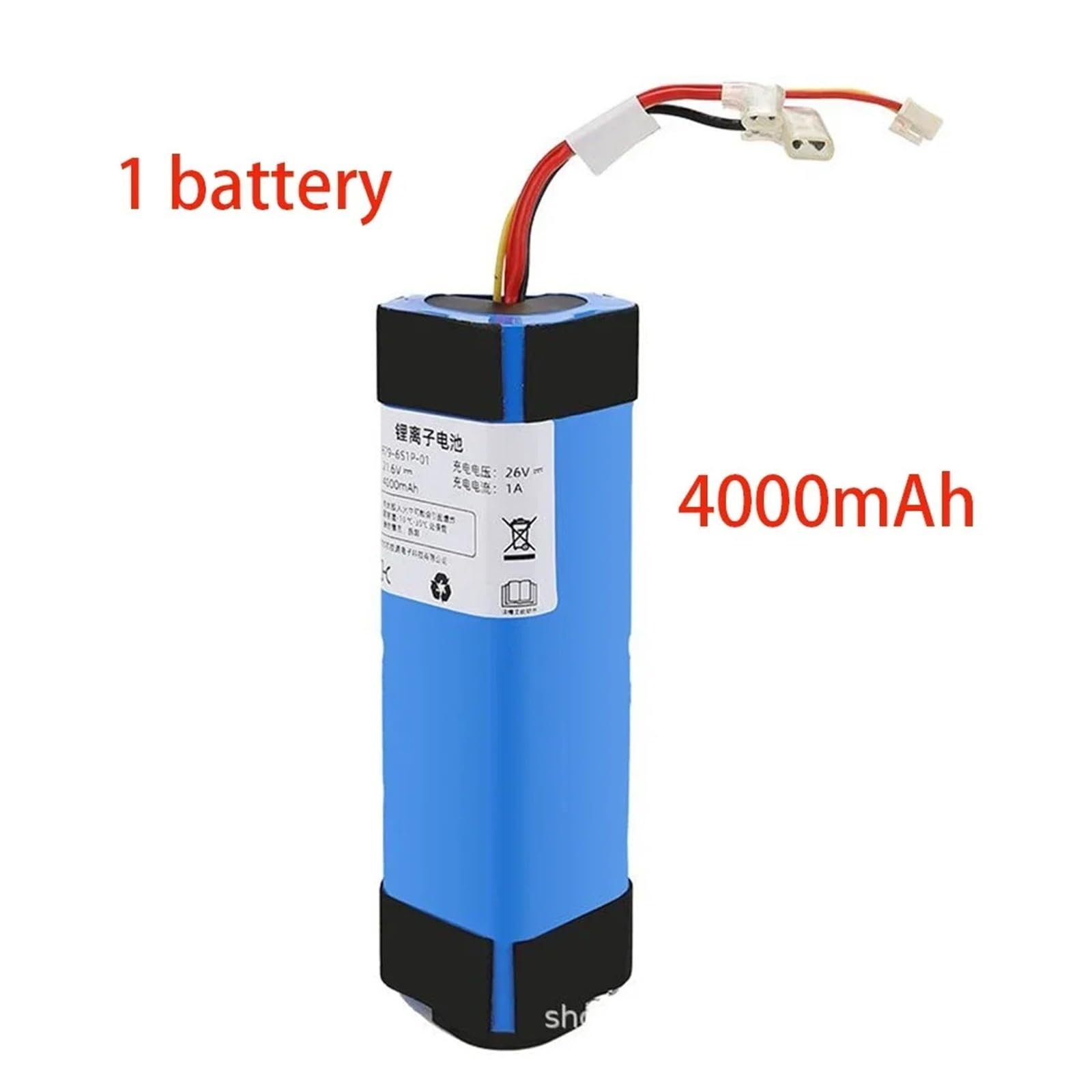 Batería para aspiradora. Compatible con Tineco FLOOR ONE 1.0 FW25M-01 FW25W-01 FW09010ECN HF10E-01 HF20E-01 S3-01. Accesorios de batería (tamaño: 1 batería)